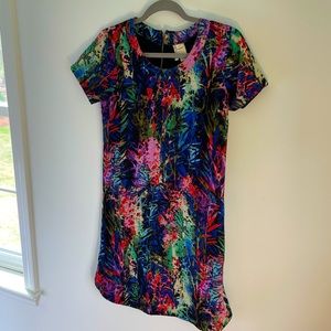 Colorful T-shirt Dress